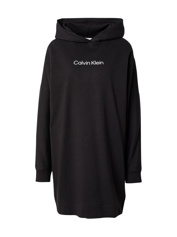 Calvin Klein Calvin Klein Obleka  črna / bela