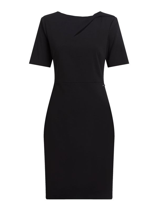 Calvin Klein Calvin Klein Oprijeta obleka  črna