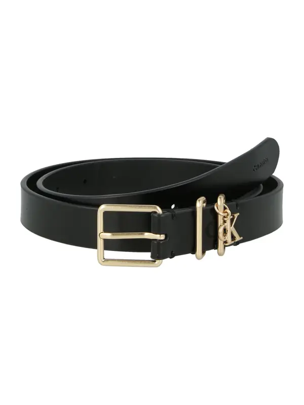 Calvin Klein Calvin Klein Pas 'CK Monogram'  črna