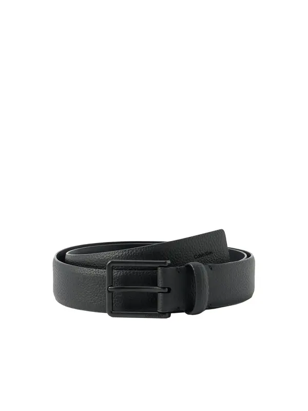 Calvin Klein Calvin Klein Pas 'Pebble Grain'  črna