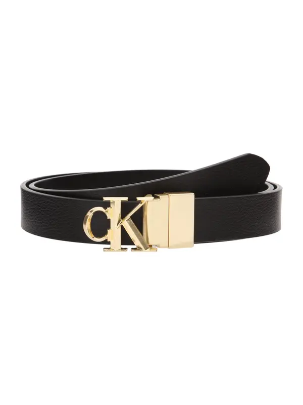 Calvin Klein Calvin Klein Pas  zlata / črna