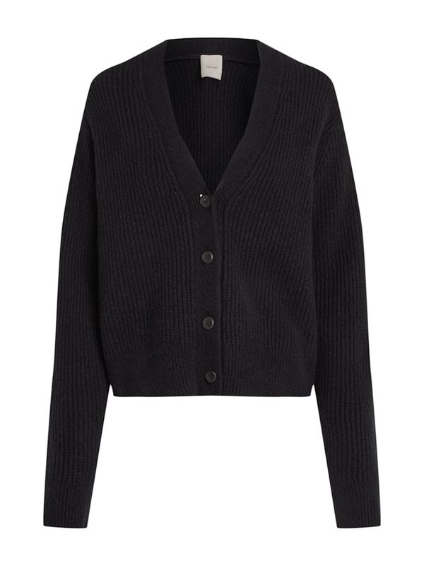 Calvin Klein Calvin Klein Pletena jopa  črna