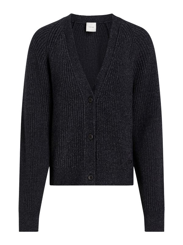 Calvin Klein Calvin Klein Pletena jopa  črna