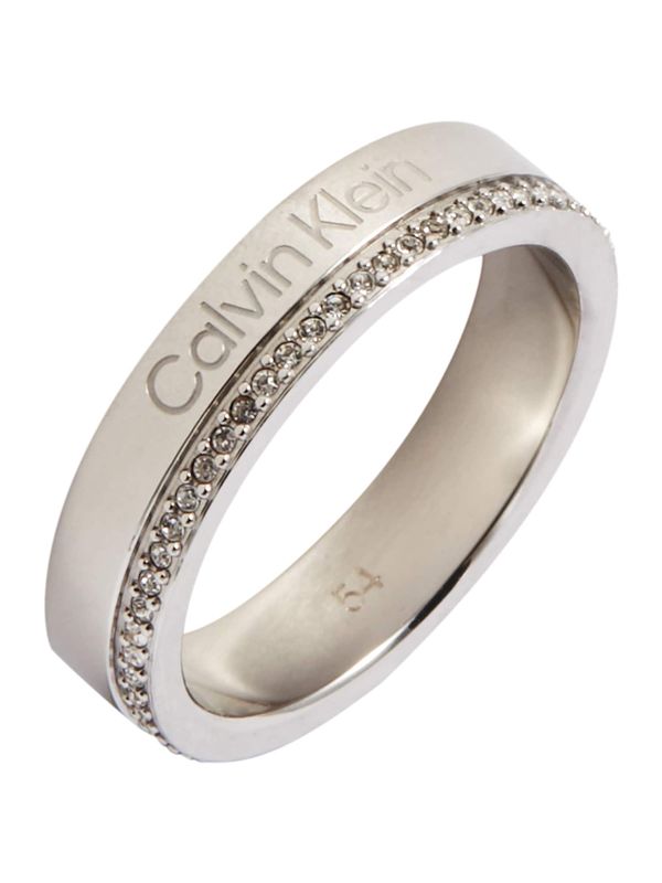 Calvin Klein Calvin Klein Prstan  srebrna / transparentna
