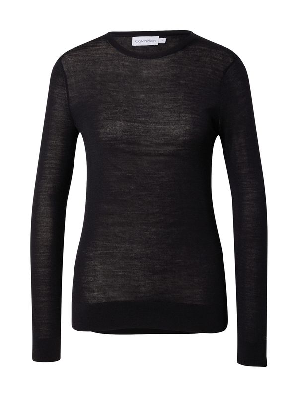 Calvin Klein Calvin Klein Pulover  črna