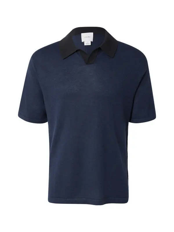 Calvin Klein Calvin Klein Pulover 'JOHNNY'  temno modra / črna