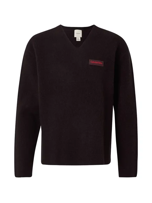 Calvin Klein Calvin Klein Pulover  temno rjava
