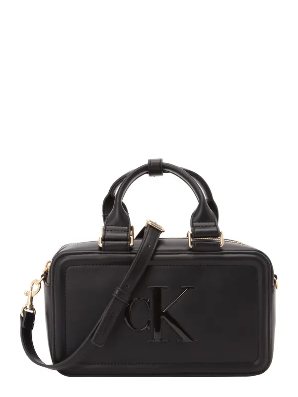 Calvin Klein Calvin Klein Ročna torbica 'BOLD ELONGATED MINI'  črna