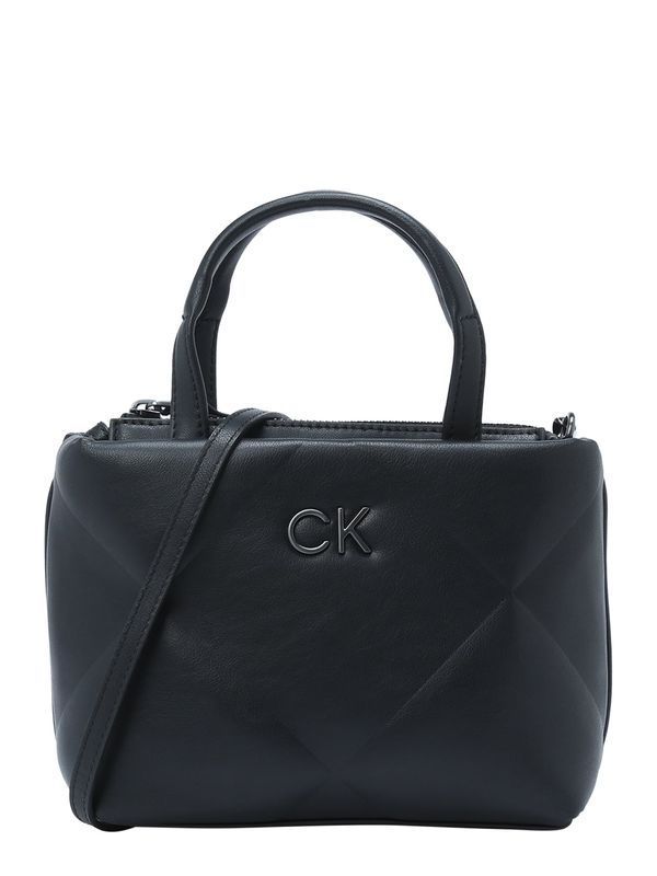 Calvin Klein Calvin Klein Ročna torbica  črna / srebrna