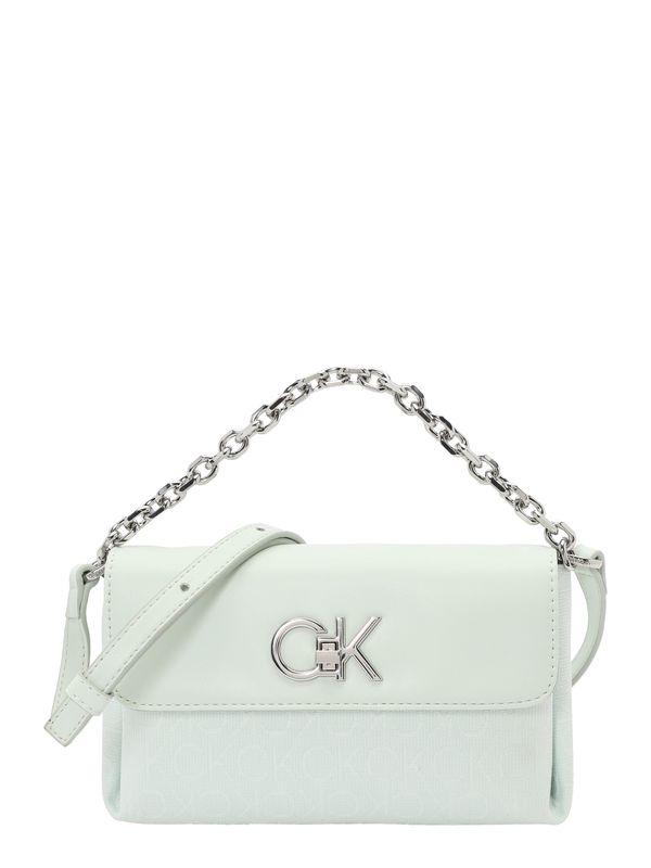 Calvin Klein Calvin Klein Ročna torbica  pastelno zelena / srebrna