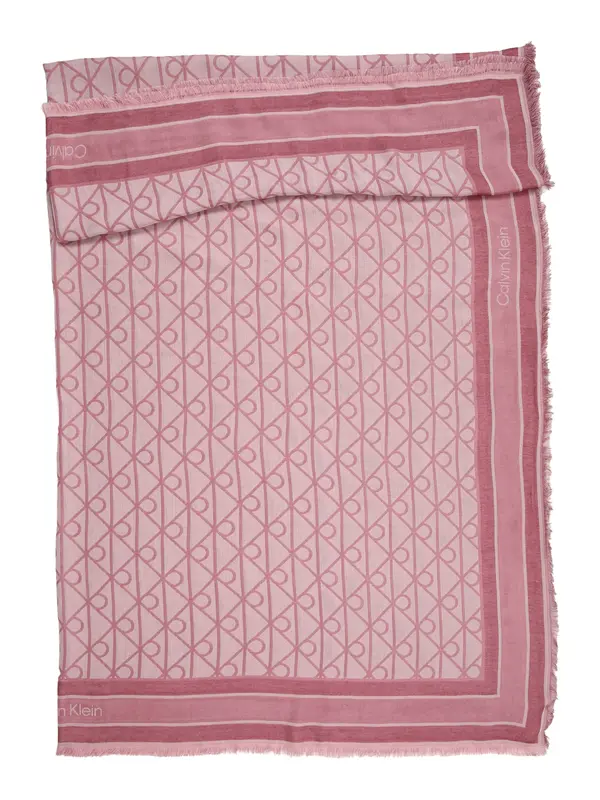 Calvin Klein Calvin Klein Šal  roza / staro roza / temno roza