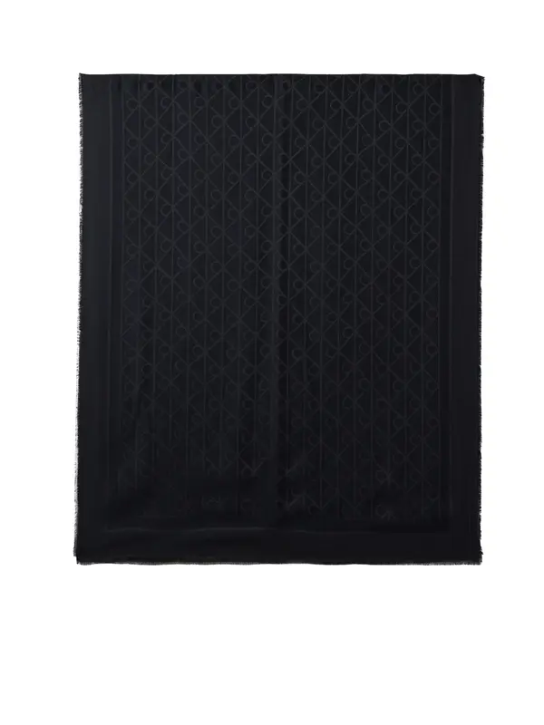 Calvin Klein Calvin Klein Šal  temno siva / črna