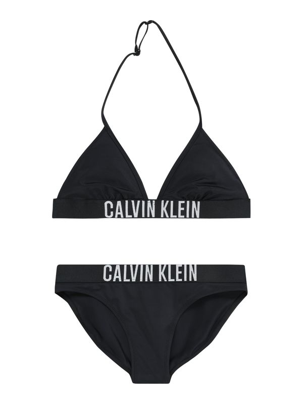 Calvin Klein Swimwear Calvin Klein Swimwear Bikini  črna / bela