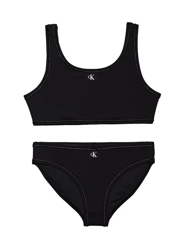 Calvin Klein Swimwear Calvin Klein Swimwear Bikini  črna