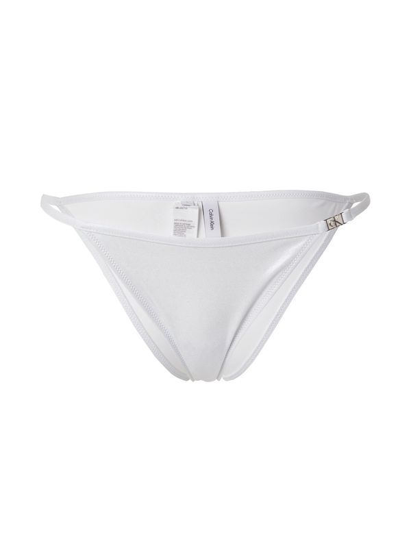 Calvin Klein Swimwear Calvin Klein Swimwear Bikini hlačke  bela