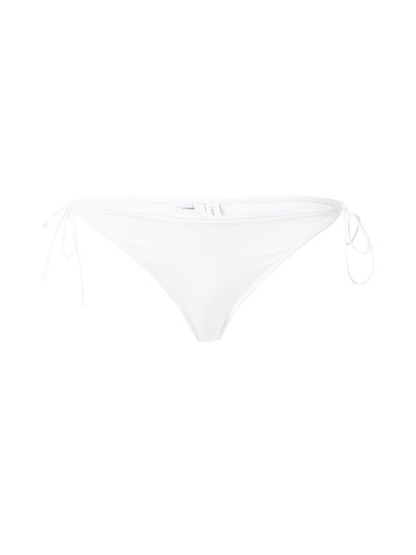 Calvin Klein Swimwear Calvin Klein Swimwear Bikini hlačke  bela