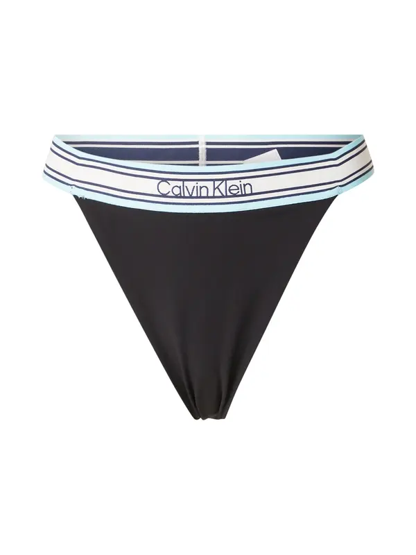 Calvin Klein Swimwear Calvin Klein Swimwear Bikini hlačke  bež / svetlo modra / črna
