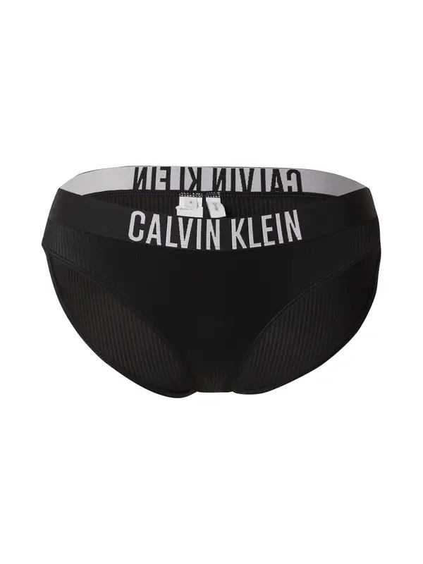 Calvin Klein Swimwear Calvin Klein Swimwear Bikini hlačke  črna / off-bela