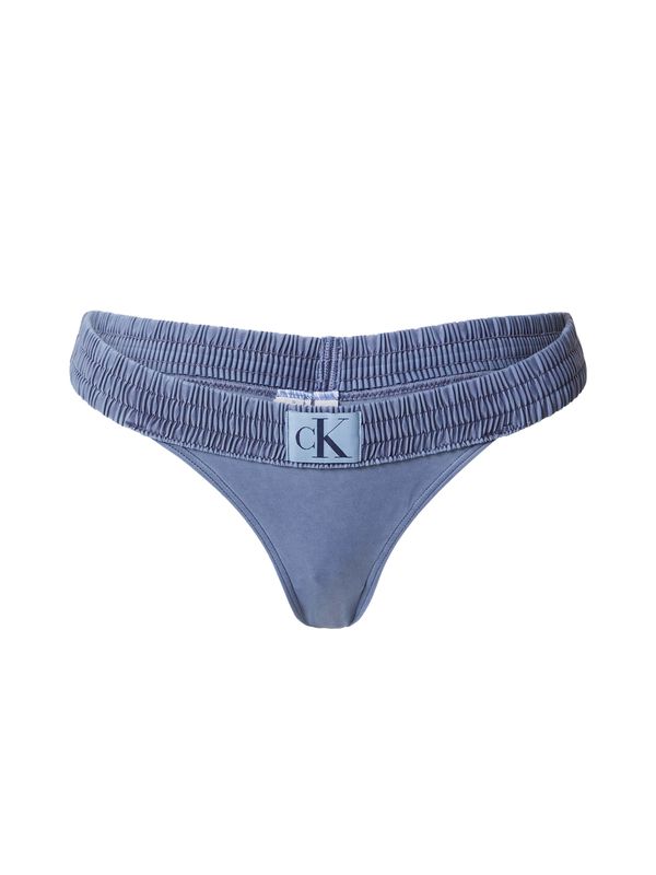 Calvin Klein Swimwear Calvin Klein Swimwear Bikini hlačke  moder denim / temno modra