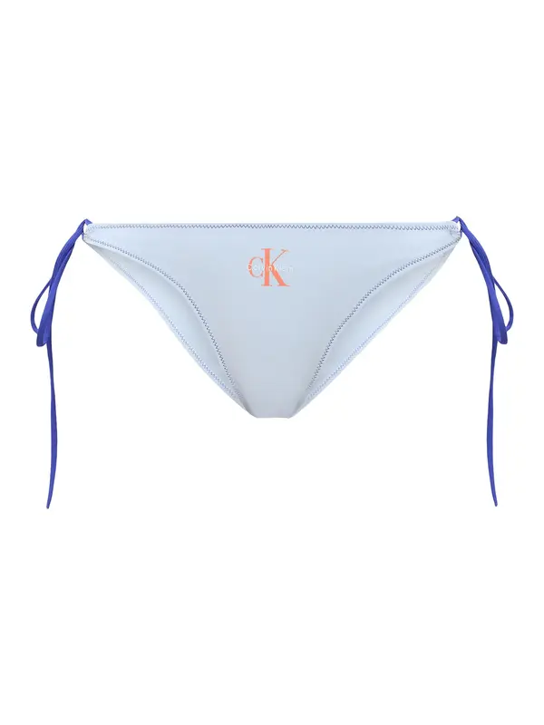 Calvin Klein Swimwear Calvin Klein Swimwear Bikini hlačke  modra / svetlo modra / oranžna
