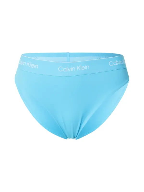 Calvin Klein Swimwear Calvin Klein Swimwear Bikini hlačke  nebeško modra / bela