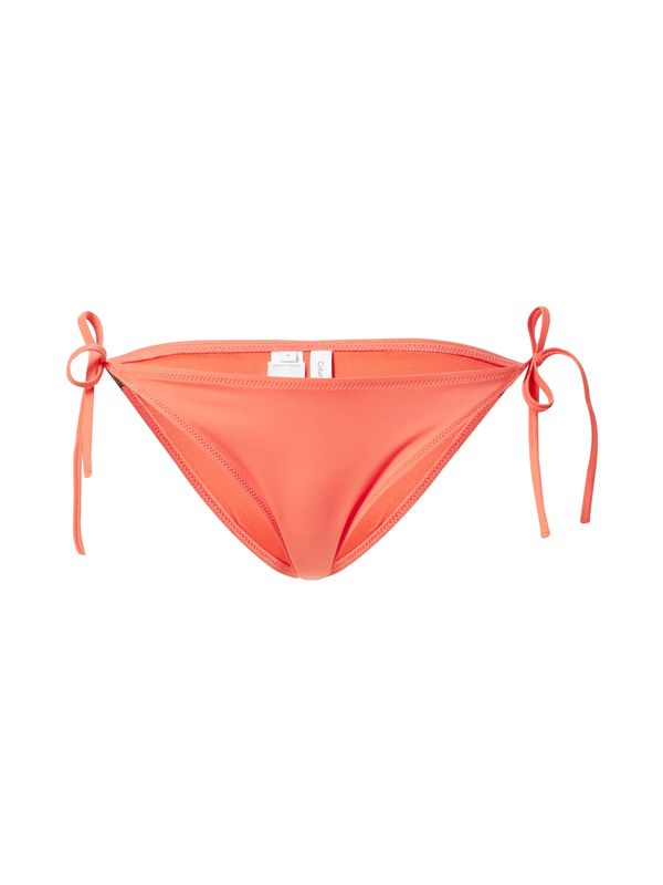 Calvin Klein Swimwear Calvin Klein Swimwear Bikini hlačke  oranžna / črna / bela