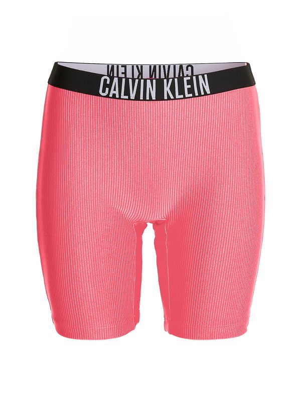 Calvin Klein Swimwear Calvin Klein Swimwear Bikini hlačke  siva / svetlo roza / črna