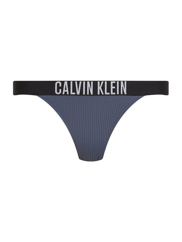 Calvin Klein Swimwear Calvin Klein Swimwear Bikini hlačke  siva / svetlo siva / črna