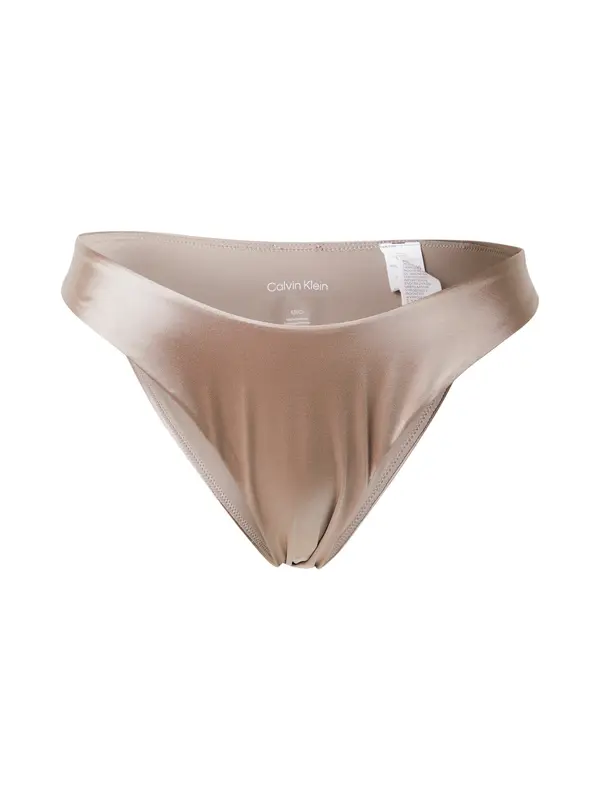 Calvin Klein Swimwear Calvin Klein Swimwear Bikini hlačke  svetlo rjava