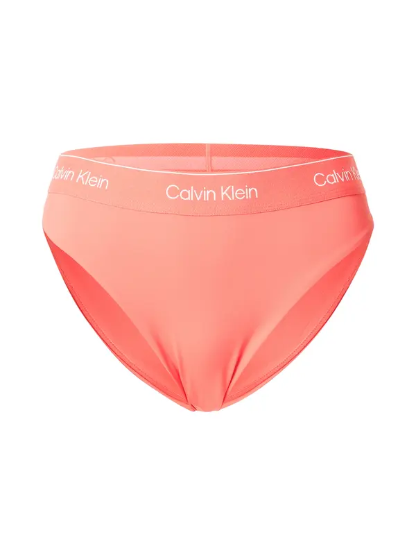 Calvin Klein Swimwear Calvin Klein Swimwear Bikini hlačke  svetlo roza / bela