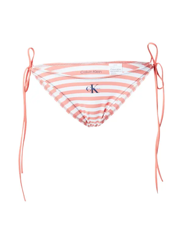 Calvin Klein Swimwear Calvin Klein Swimwear Bikini hlačke  temno modra / oranžna / bela
