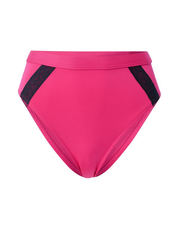 Calvin Klein Swimwear Calvin Klein Swimwear Bikini hlačke  temno roza / črna