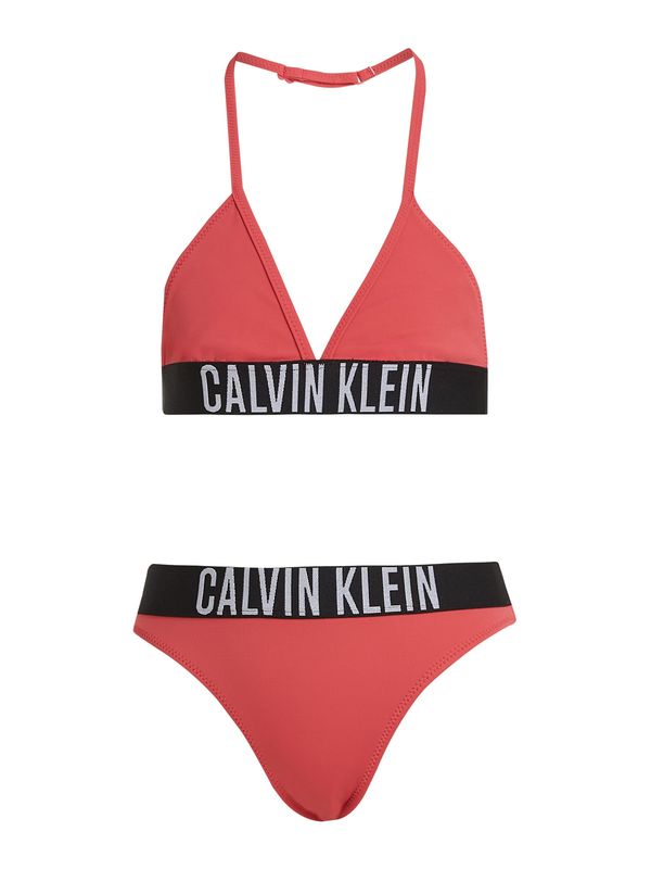 Calvin Klein Swimwear Calvin Klein Swimwear Bikini  melona / črna / bela