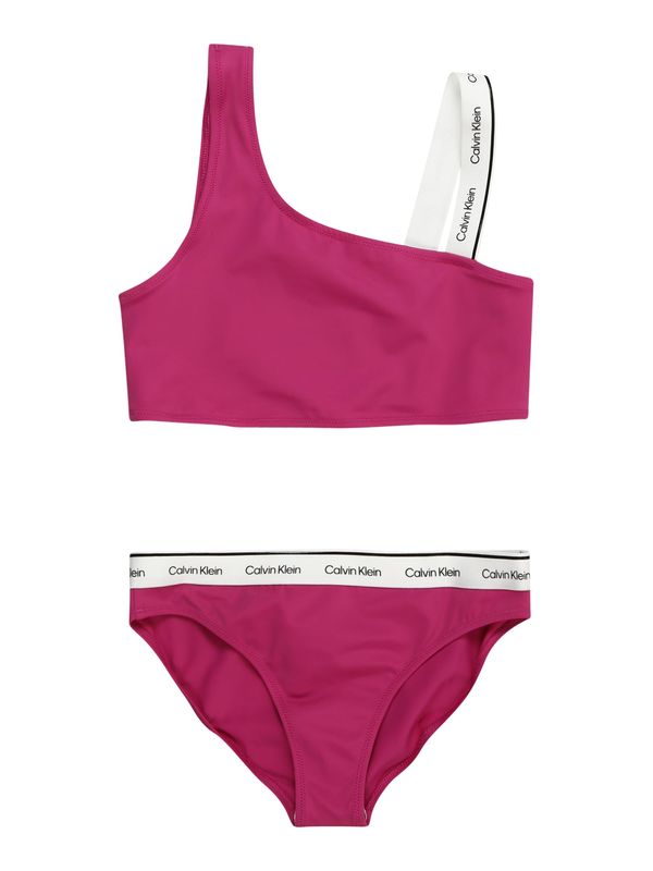 Calvin Klein Swimwear Calvin Klein Swimwear Bikini 'Meta Legacy'  lila / bela