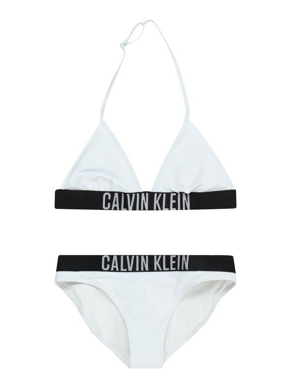 Calvin Klein Swimwear Calvin Klein Swimwear Bikini  pastelno modra / siva / črna