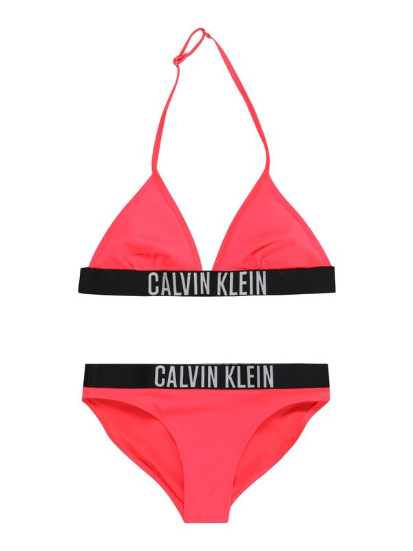 Calvin Klein Swimwear Calvin Klein Swimwear Bikini  siva / roza / črna