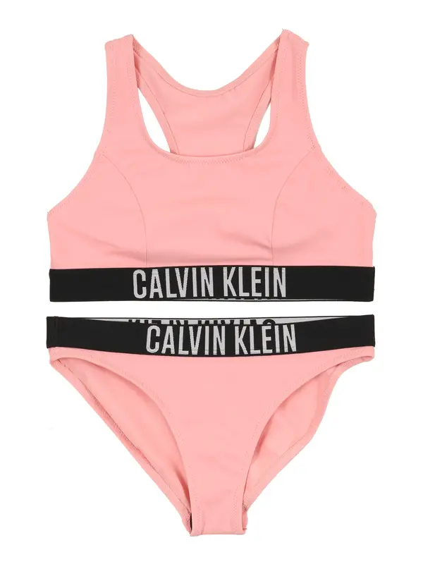 Calvin Klein Swimwear Calvin Klein Swimwear Bikini  staro roza / črna / off-bela
