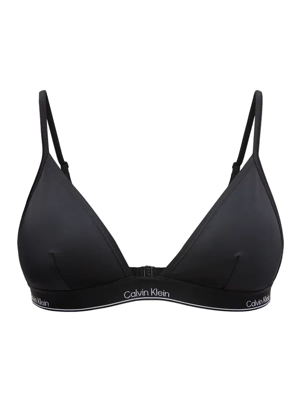 Calvin Klein Swimwear Calvin Klein Swimwear Bikini zgornji del  črna