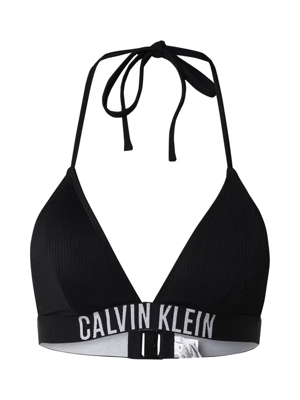 Calvin Klein Swimwear Calvin Klein Swimwear Bikini zgornji del  črna / bela