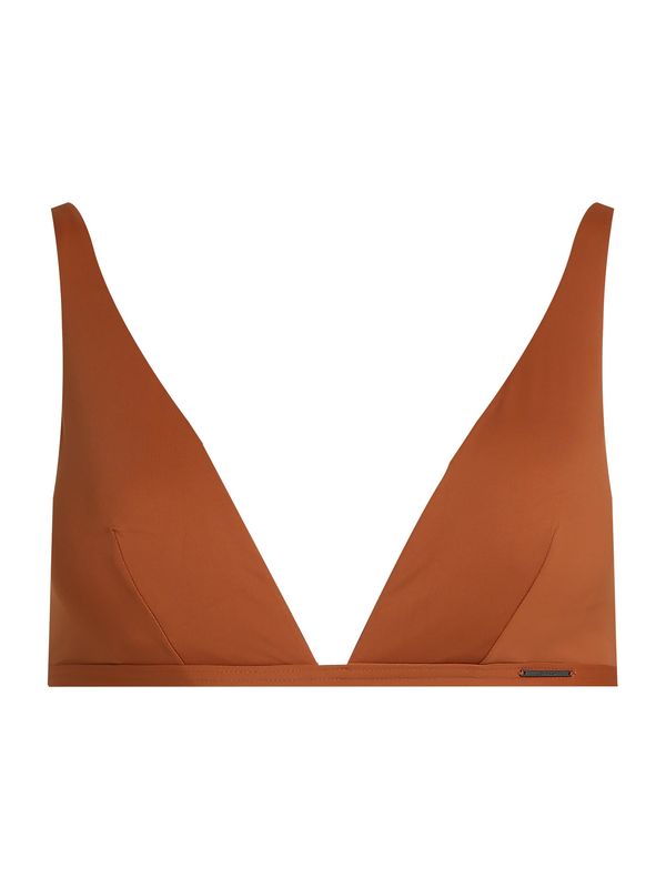 Calvin Klein Swimwear Calvin Klein Swimwear Bikini zgornji del  konjak