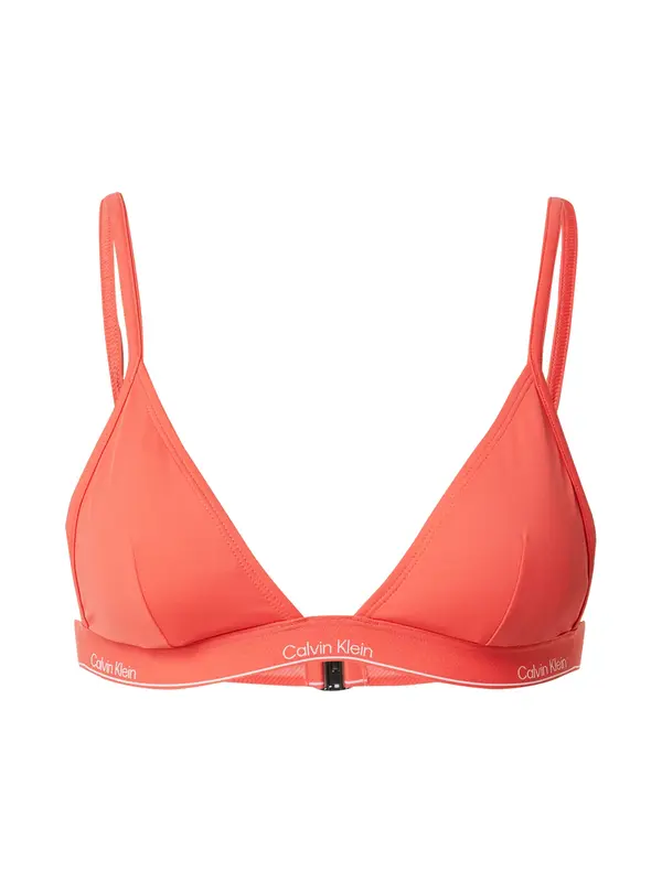 Calvin Klein Swimwear Calvin Klein Swimwear Bikini zgornji del  losos / bela
