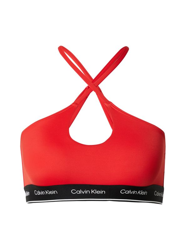 Calvin Klein Swimwear Calvin Klein Swimwear Bikini zgornji del 'Meta Legacy '  rdeča / črna / bela