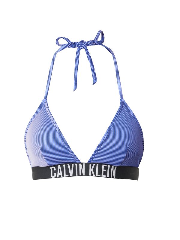 Calvin Klein Swimwear Calvin Klein Swimwear Bikini zgornji del  modra / marine / bela