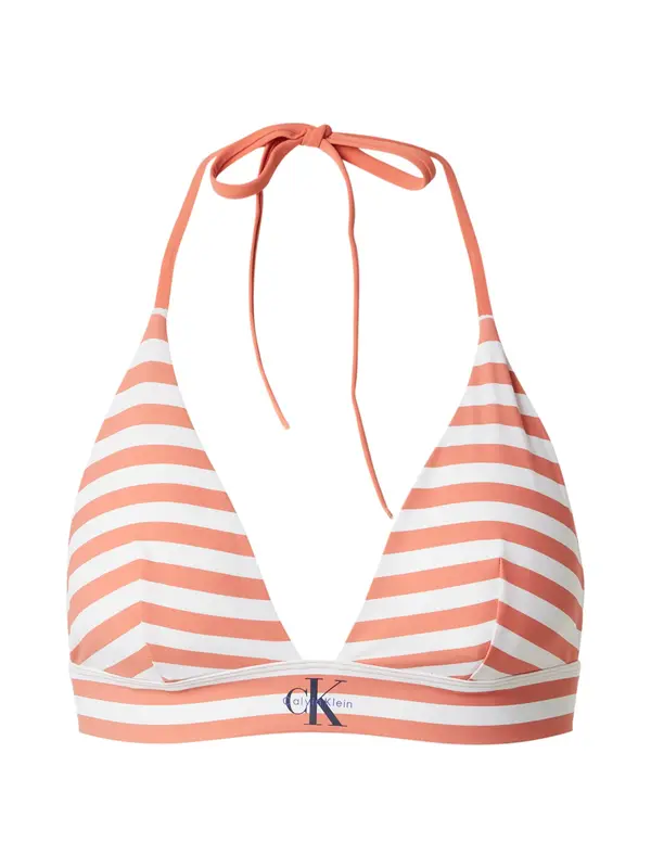 Calvin Klein Swimwear Calvin Klein Swimwear Bikini zgornji del  mornarska / korala / bela