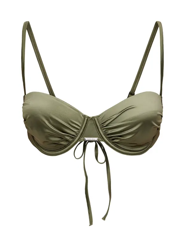 Calvin Klein Swimwear Calvin Klein Swimwear Bikini zgornji del  oliva