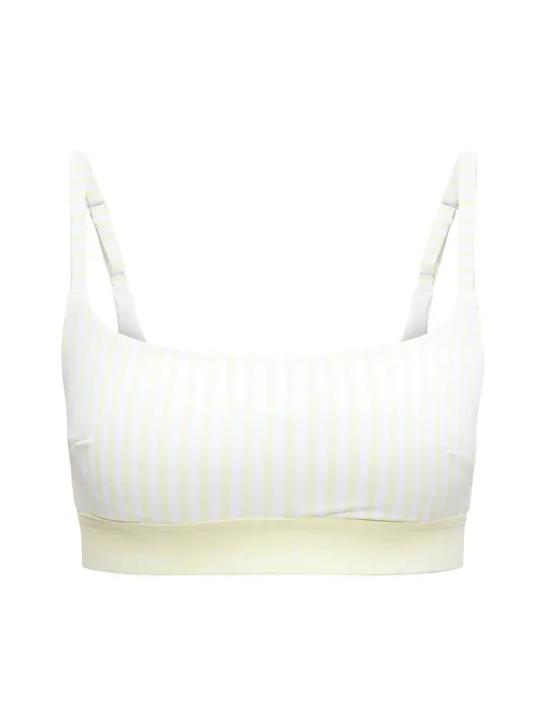 Calvin Klein Swimwear Calvin Klein Swimwear Bikini zgornji del  pastelno zelena / bela