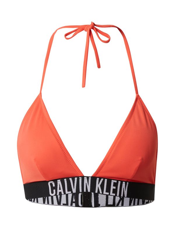 Calvin Klein Swimwear Calvin Klein Swimwear Bikini zgornji del  rdeča / črna / bela