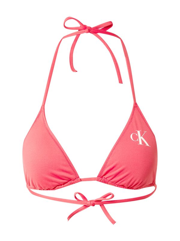 Calvin Klein Swimwear Calvin Klein Swimwear Bikini zgornji del  roza / bela