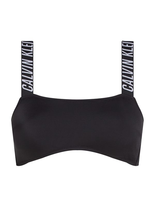 Calvin Klein Swimwear Calvin Klein Swimwear Bikini zgornji del  svetlo siva / črna