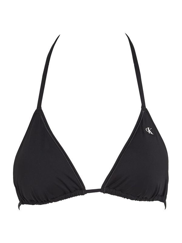 Calvin Klein Swimwear Calvin Klein Swimwear Bikini zgornji del 'TRIANGLE'  črna